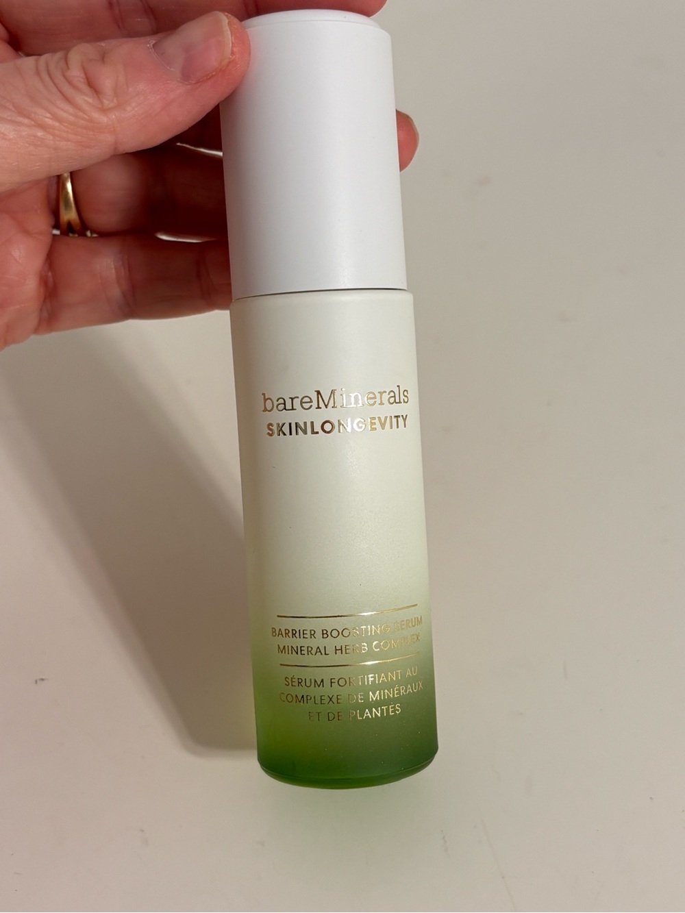 bareMinerals Skinlongevity Barrier Boosting Serum Mineral Herb 1 oz NEW No Box